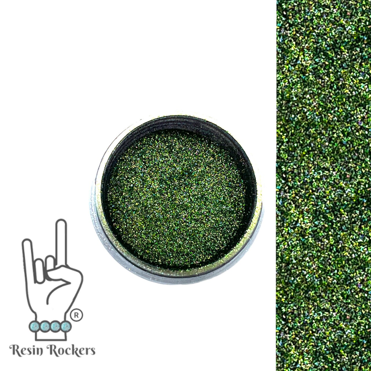 Resin Rockers Premium Color-shift Multi-chromatic Chameleon Pigment Powder Wicked Witch